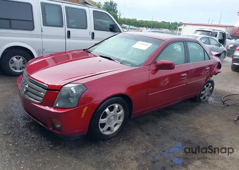 2004 Cadillac Cts Standard from USA, damaged, VIN 1G6DM577240109686